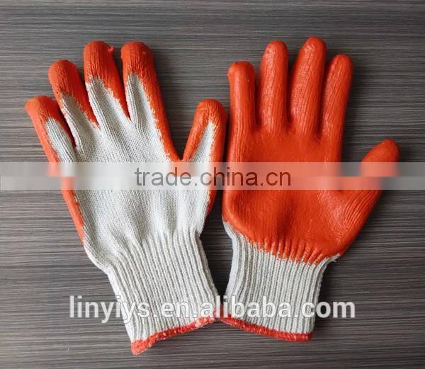 Nitrile coated polyester gloves/fitness gloves