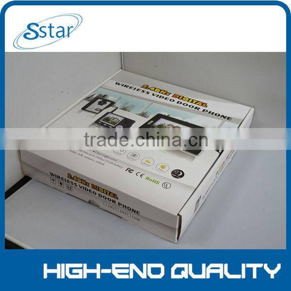 Apartment Wired video doorphone Entry 6 Unit & 7" TFT LCD Indoor Monitor & Video Intercom System XSL-V7C-520