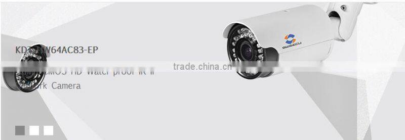 gwsecu ip66 waterproof 3Megapixel ip bullet camera