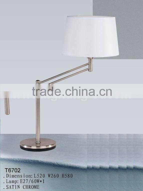 Bedroom table lighting/Hotel table lamps T6702