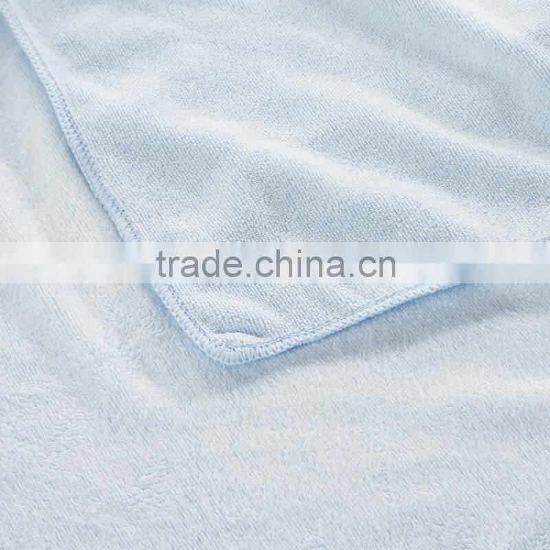 Super absorbent quick dry luxury wholesale square pattern bath/face towel