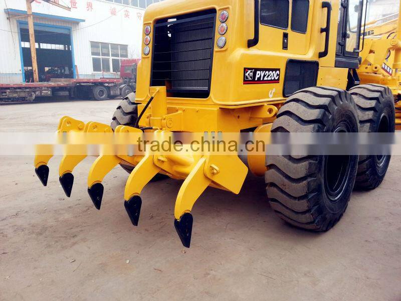 LUTONG 220HP Famous Cheap Hydrodynamic Self-Propelled Motor Grader PY220C