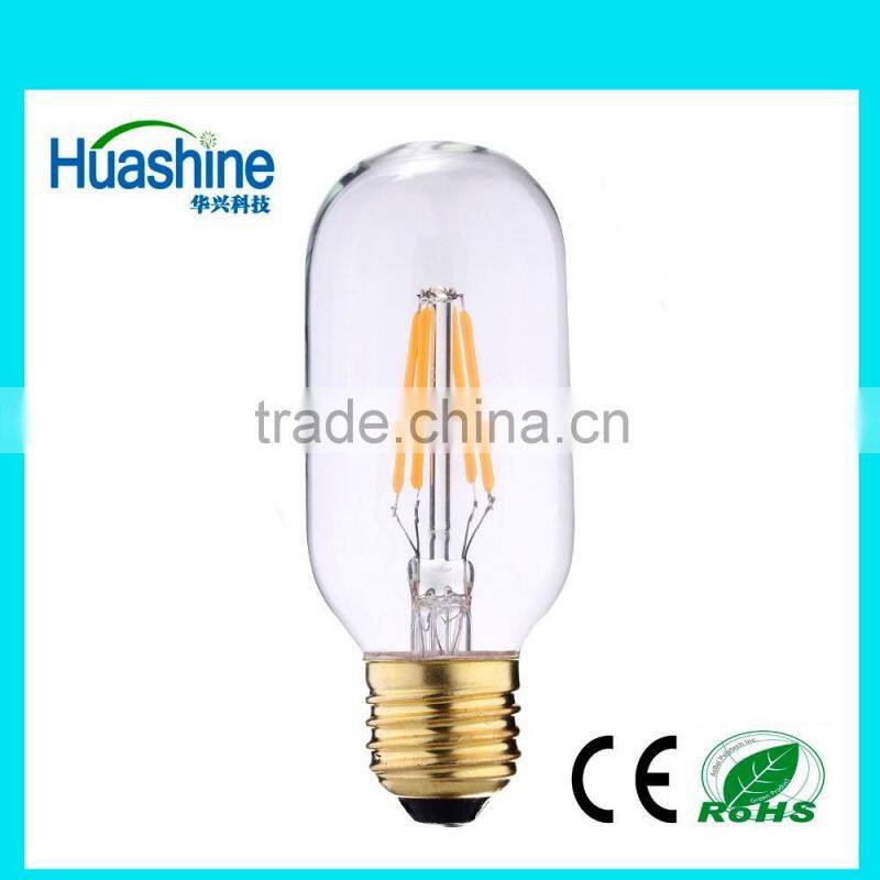 2016 new G45 E27 filament G45-2H 3W led e27 3w dimmable led filament led filament bulb
