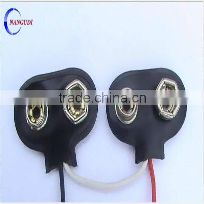type I/T soft rubber 9V/12V/18V/27V snap lock connector
