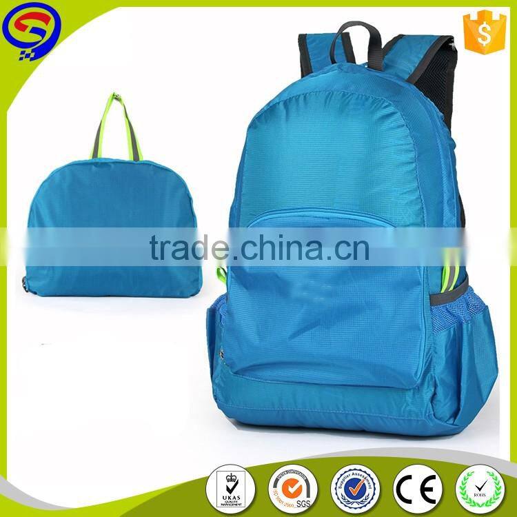 New Arrival! Hot Sell! Promotion! Cheap Price! Waterproof foldable Nylon backpack