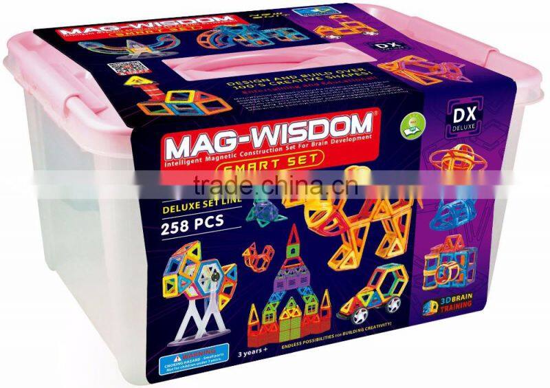 488PCS Magnetic Tiles Construction Building Toy