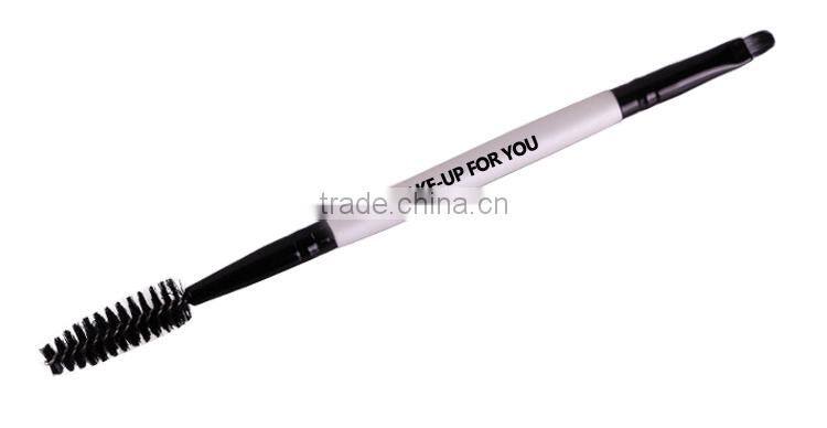 OEM welcomed long handle two end makeup brushes
