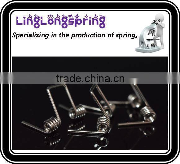 inside of the 304 steel spring clamp torsion spring