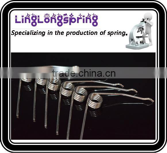 inside of the 304 steel spring clamp torsion spring