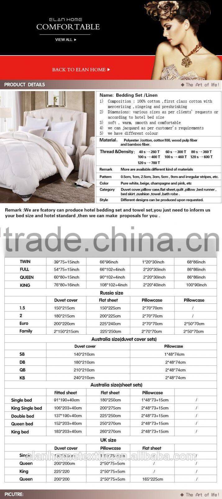 100% cotton new designs reactive print luxury jacquard quilt cover set