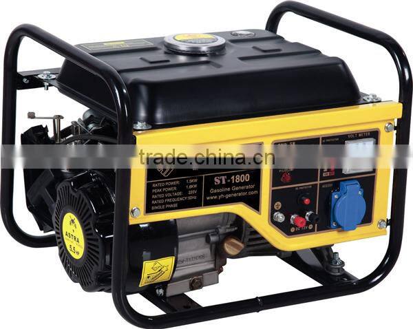 1.2kw portable generator copper wire petrol fuel