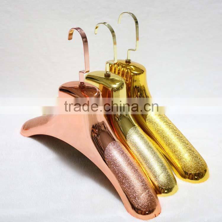 Golden suit-dress cloth hanger