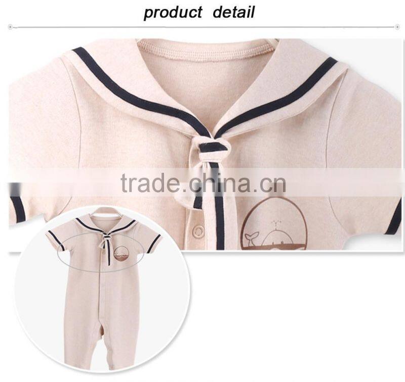 100% organic cotton Material Top quality baby rompers