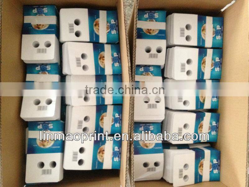 New fashion envelope with fabric packaging for opticians /camera / scanner / laser / watch lenses