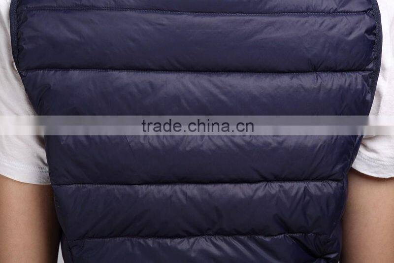 Manufacturer OEM service short women's waistcoat 6052