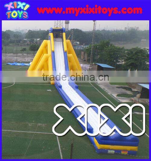 blue white red inflatable slide for kids, inflatable slide for children