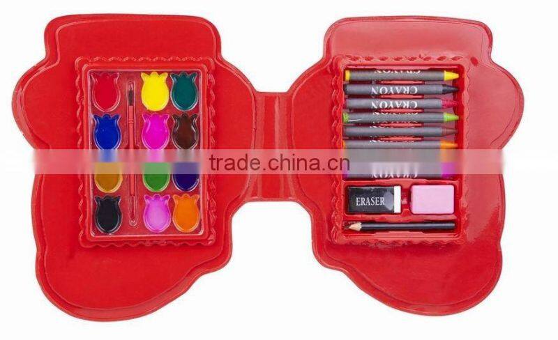 mini crayon stationery set for kids
