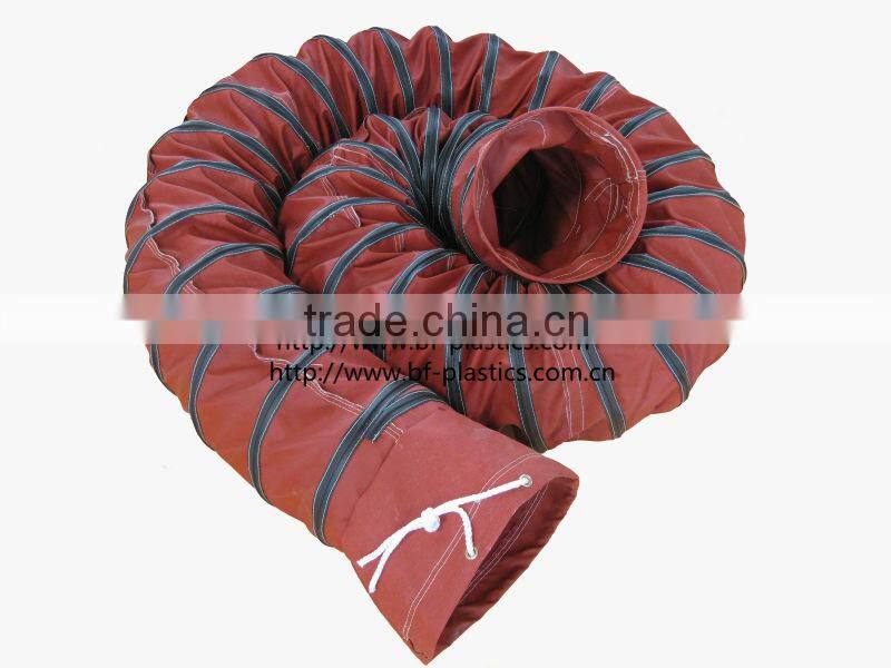 10" x 5m 800Celsius high temp heater duct