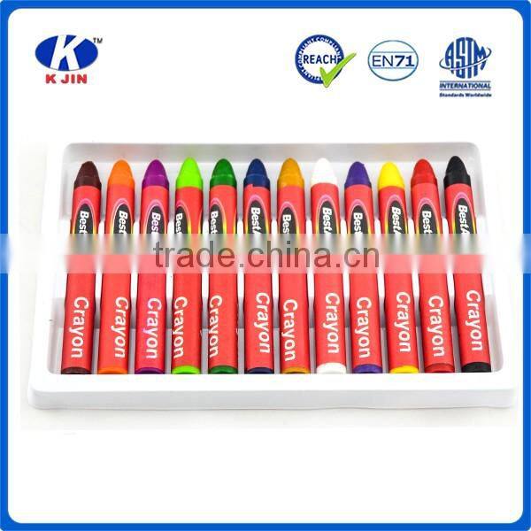 2016 hotsales professional crayon in box for drawing