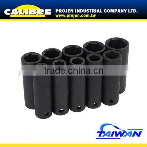 CALIBRE 11pc 1/2" Dr Deep Impact Socket Set