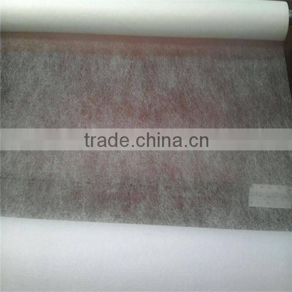 Nonwoven interlining double face hot melt fabric