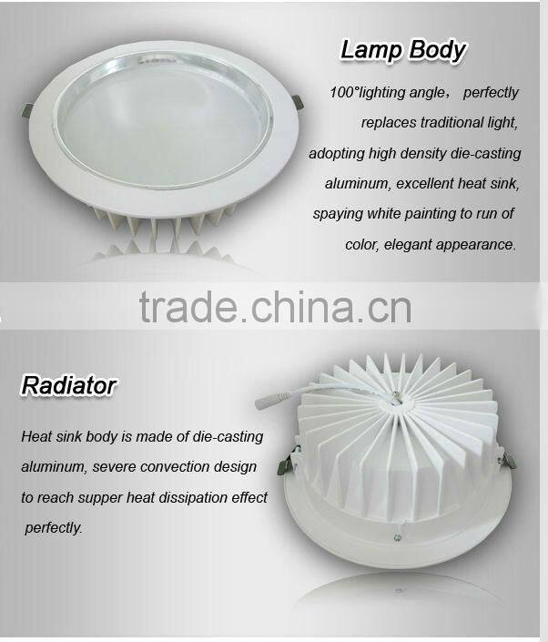 factory price! high quality 20w 30w led down light,led slim down light + 3years warranty