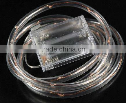 Outdoor Color Changing Holiday Submersible LED Flexible Tube Lights /Led battery fairy lights