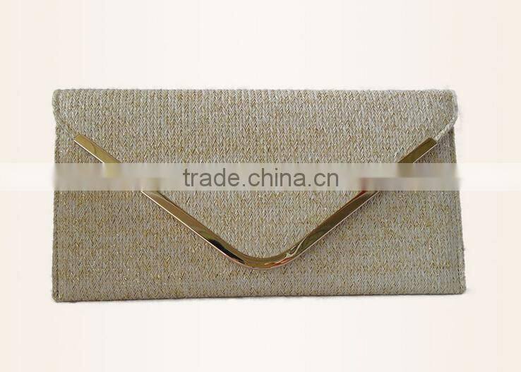 2015 lady clutch bag new fashion envelope clutch purse with chain shoulder many colors bags are available no MOQ free sample