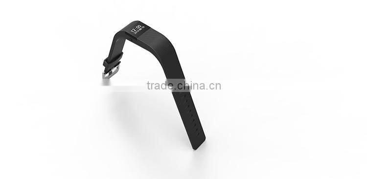 Black Bluetooth Smart Bracelet BLE 4.0 Activity Tracker