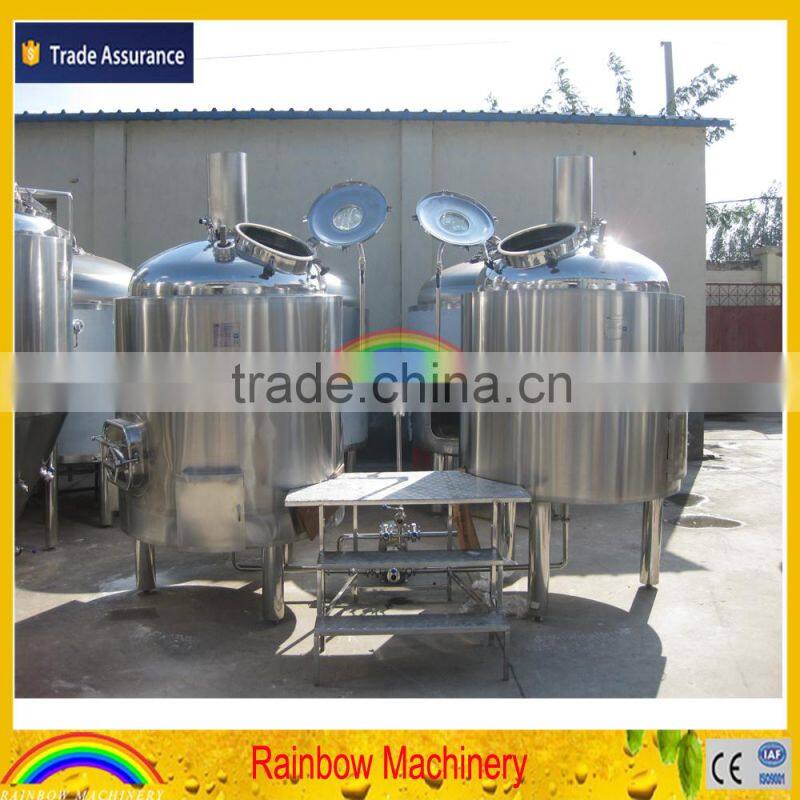 beer brewing equipment, beer brewery equipment, beer fermentation tank with cooling jacket