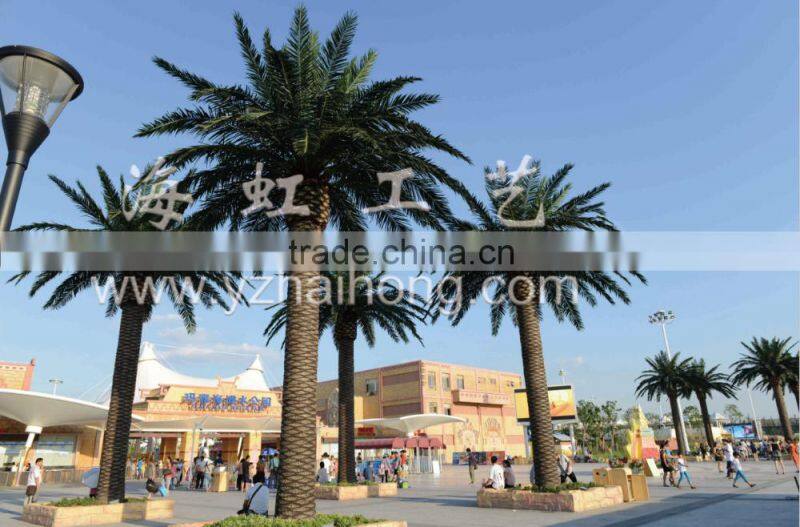 Artificial Canary date palm Tree/artificial outdoor palm trees/decorative date palm tree