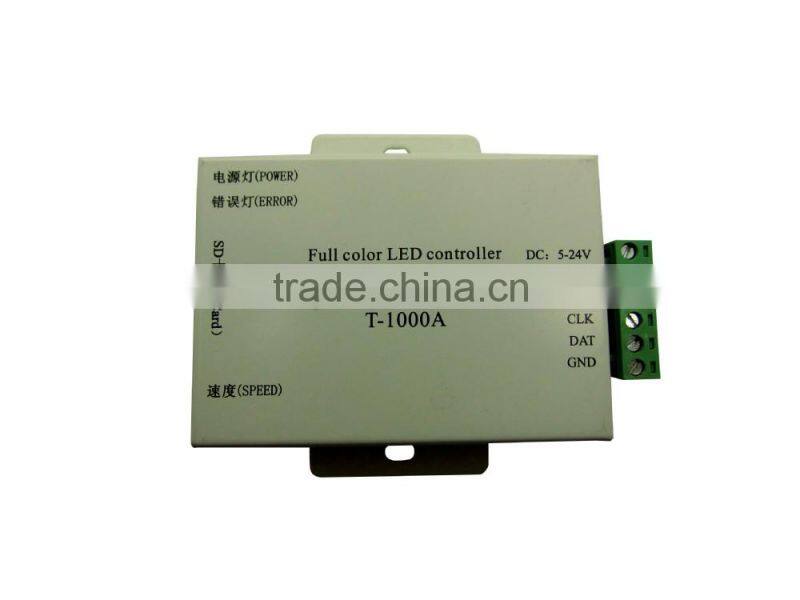 T1000 multi color led pixel controller with 1024 pixel dc5v