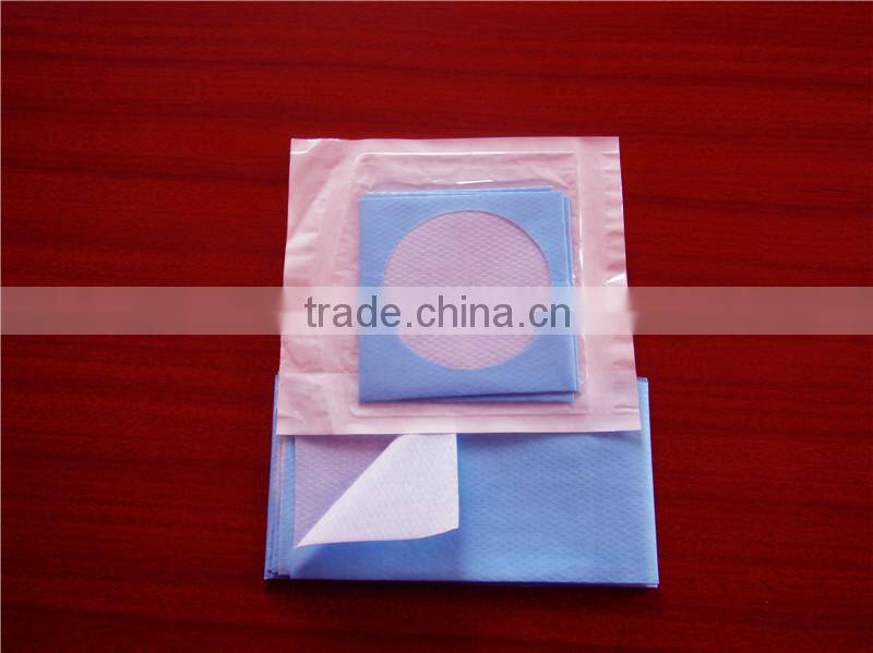 Disposable nonwoven surgical incision drape with variety size
