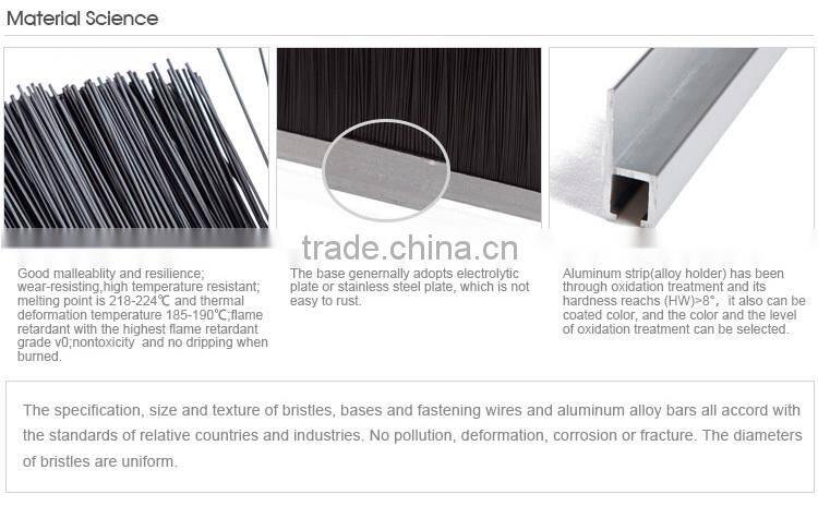 Durable grommet brush line