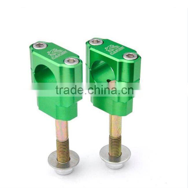 CR CRF 125 250 450 CNC ALUMINIUM FAT BAR MOUNTS CLAMPS RISERS 28.6MM