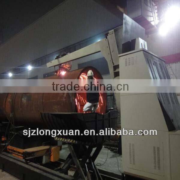Pipe intersecting line cutting equipment