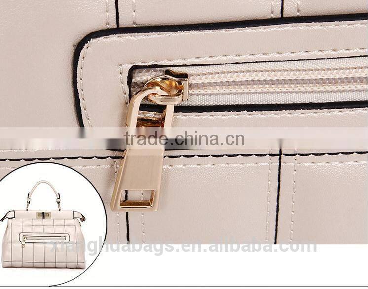 new model ladies leather shopping bag design