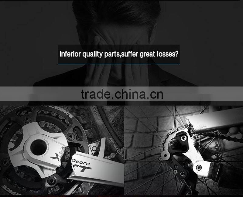 New factory full suspension folding bicycle