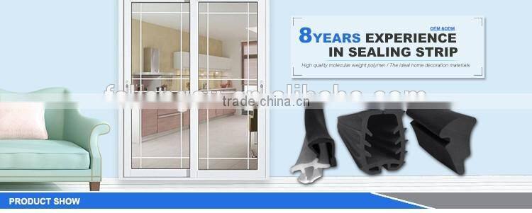 Plastic seal stripping with PVC