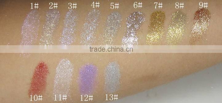 Cosmetic glitter pigments loose eyeshadow powder metallic glitter powder