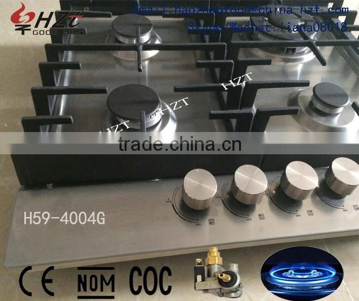 Built in Installation and CE CSA Certification gas cooker