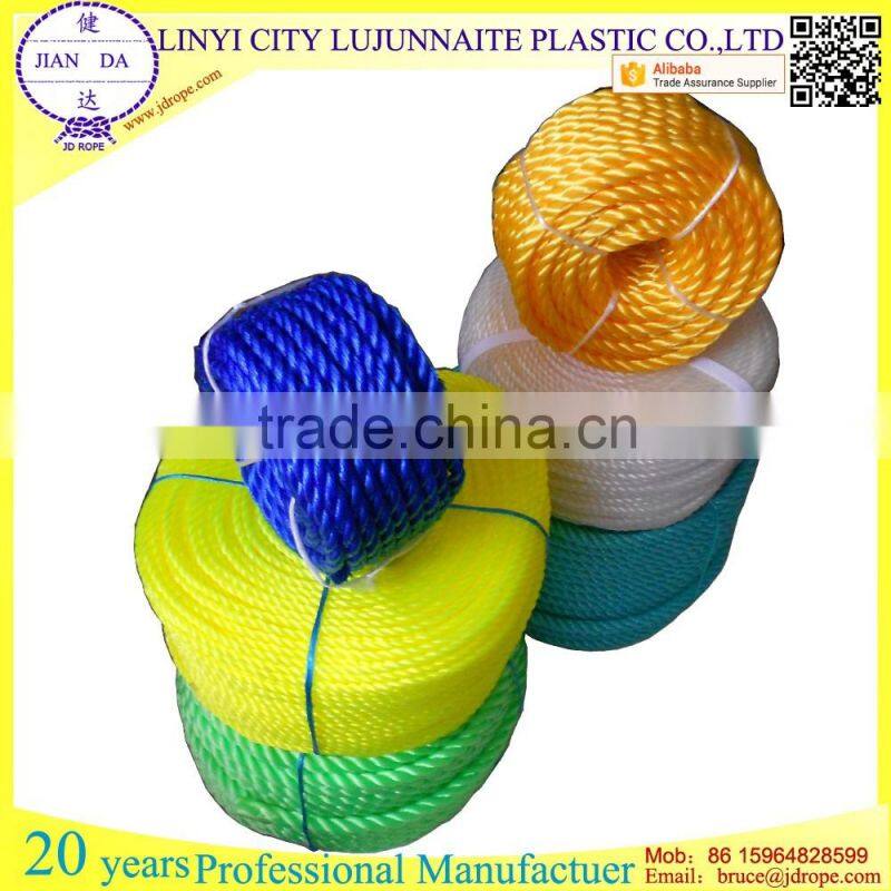 Slit Film Blue Polypropylene Rope