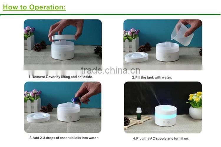 portable cool mist led humidifier diffuser essential oil diffuser ultrasonic