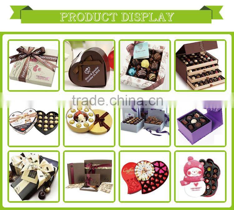 alibaba china custom chocolate packaging box from Xiamen