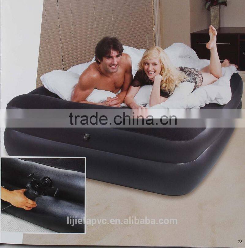 Lovely pink color air mattress for girls