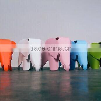 heated kids garden chair with colorful elephant PP children chairs