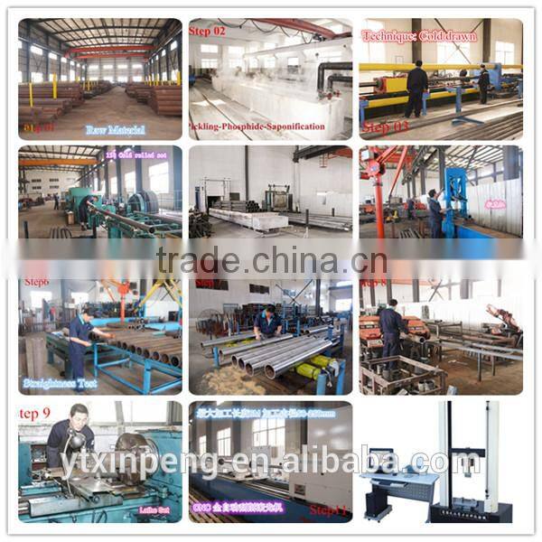 Seamless DIN17175 hot rolled carbon steel pipes