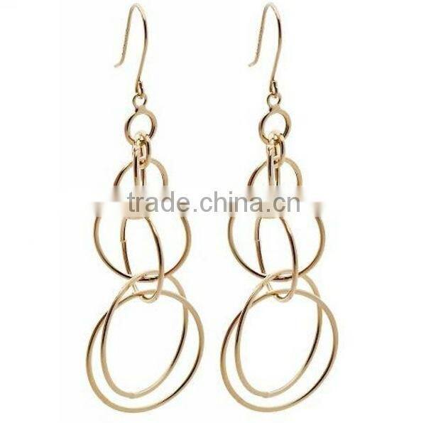 2013 New design high end jewelry fashion earrings ladies earrings #E3036-1