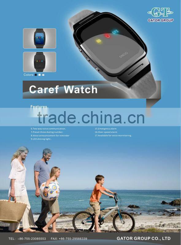 Makes Your Kids Traceable---Mini GPS Personal Wrist Tracker Watch