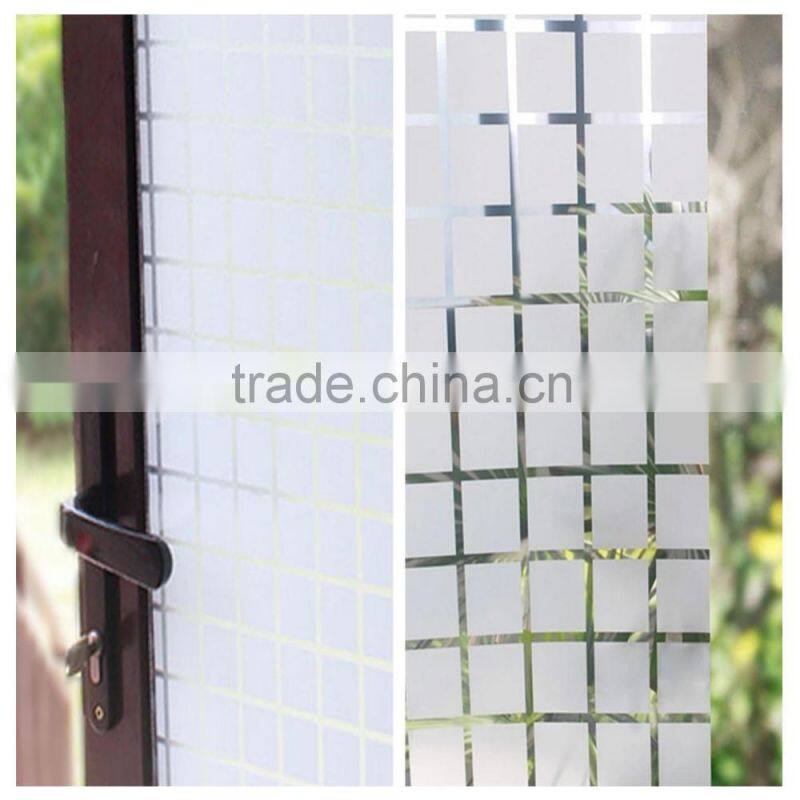 Frosted Glass Window Sticker Film Flower Cover Bathroom Office Privacy